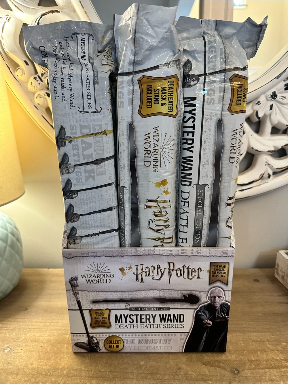 New Harry Potter Death Eater Series Wands Unopened/Opened